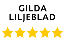 Gilda Liljeblad + five stars